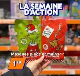 Masques pieds et mains