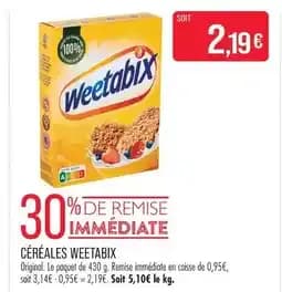 Weetabix céréales