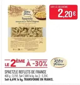 Reflets de france spaetzle