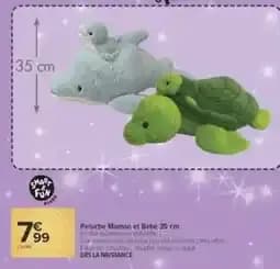 SMART & FUN Peluche Maman et Bébé