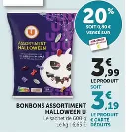 U Bonbons assortiment Halloween