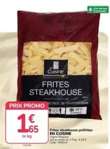 En Cuisine Frites steakhouse