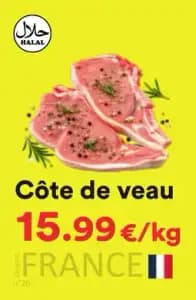 Côte de veau