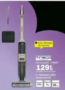 Tineco - aspirateur balai laveur sans fil