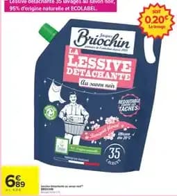 Briochin Lessive détachante au savon noir