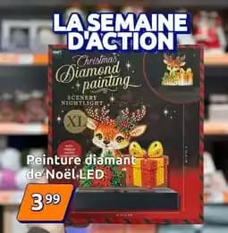 Peinture diamant de noel led