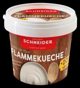 Garniture pour Flammekueche Schneider