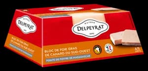 Duo de Bloc de Foie Gras de Canard Mi-Cuit du Sud Ouest Delpeyrat