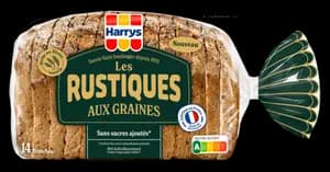 Pain Tranche les Rustiques Harrys
