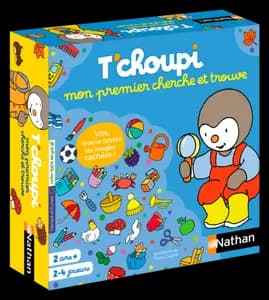 1. T'CHOUPI MON COFFRET 7 JEUX 2. T'CHOUPI MON PREMIER CHERCHE ET TROUVE - NATHAN