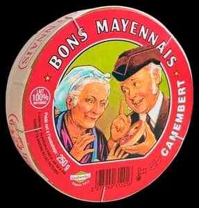 Camembert au Lait Pasteurise Bons Mayennais