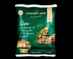 Cepes et Pommes de Terre et Légumes Cuisinés Surgelés Champiland