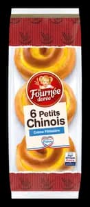 Petits Chinois Individuels A la Creme Patissiere la Fournee Doree