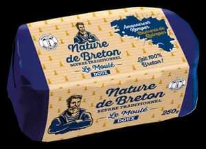 Beurre Doux Traditionnel Nature de Breton