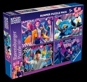 COFFRET 4 PUZZLES DE 100 PIECES RAVENSBURGER