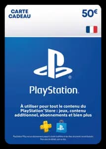 Carte Cadeau Playstation