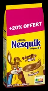Chocolat en Poudre Nesquik