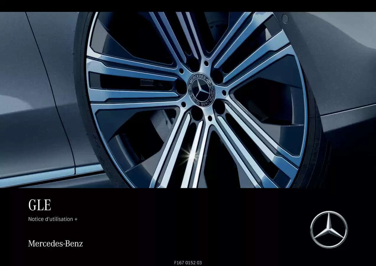 Mercedes gle suv 2026 juillet v167 mbux notice d utilisation 1