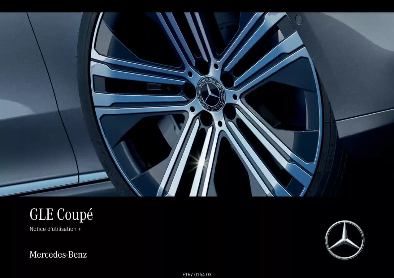 Mercedes gle coupe 2026 juillet c167 mbux notice d utilisation 1