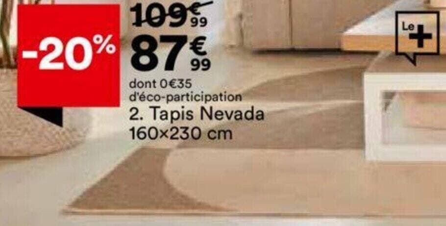 Tapis Nevada 160x230 cm