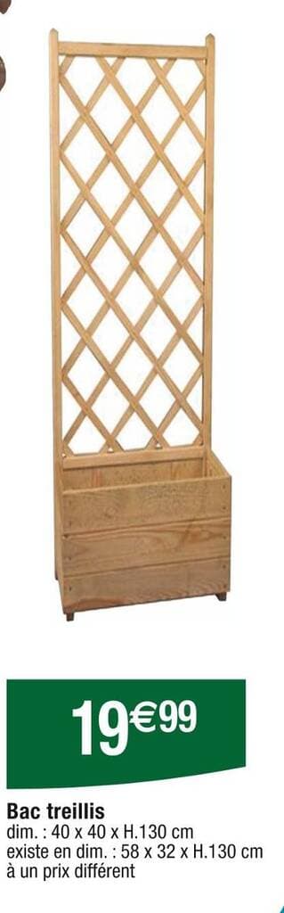 Bac treillis
