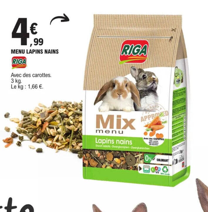 MENU LAPINS NAINS