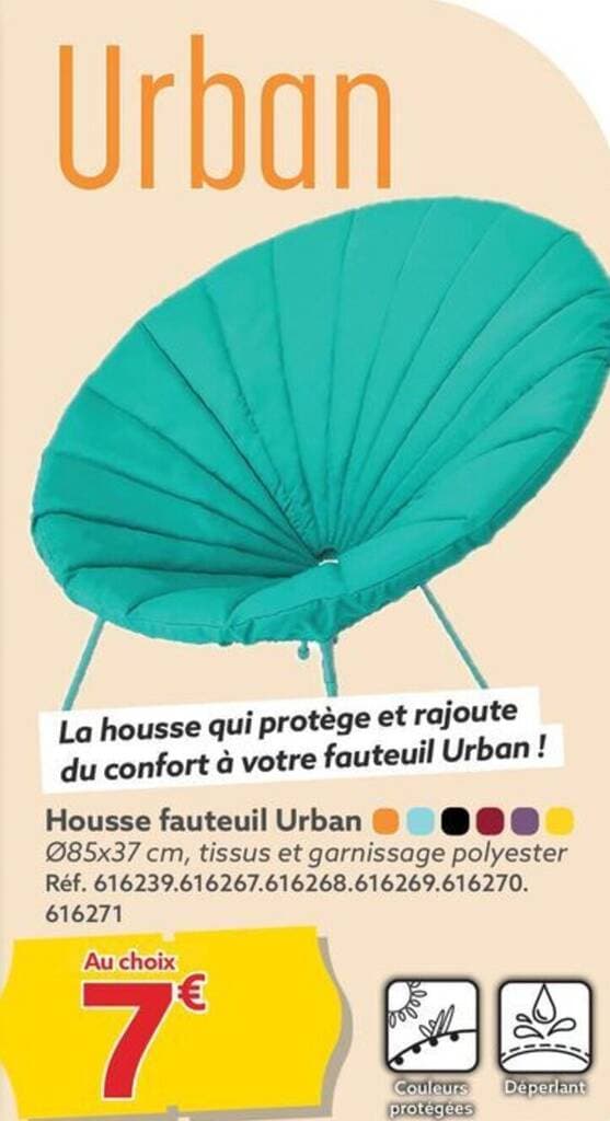 Housse fauteuil Urban
