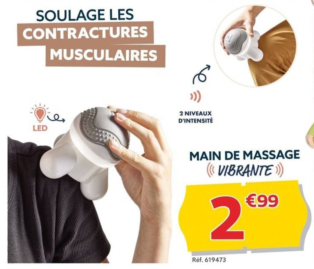 MAIN DE MASSAGE ((VIBRANTE)))