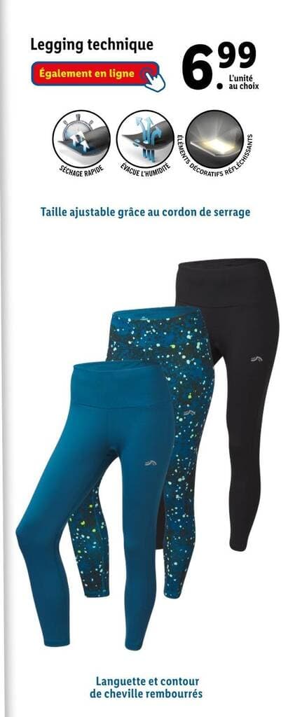 CRIVIT Legging technique