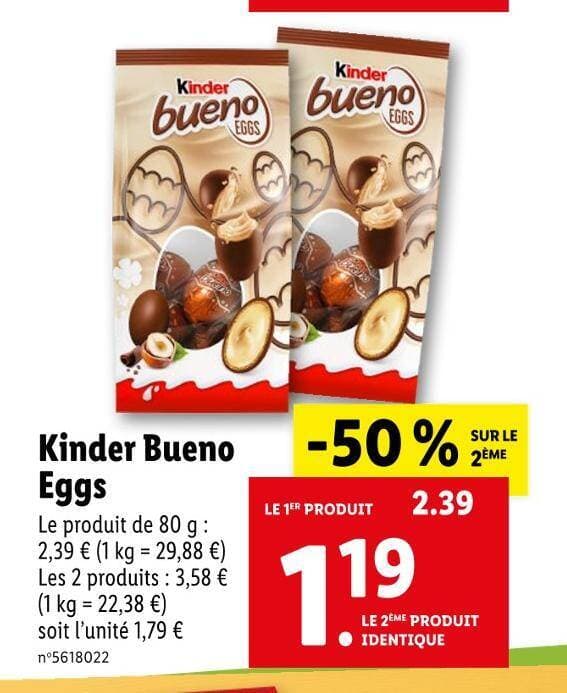 Kinder Kinder Bueno Eggs