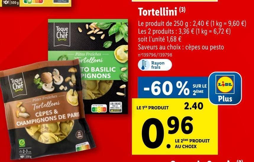 Toque du Chef Tortellini