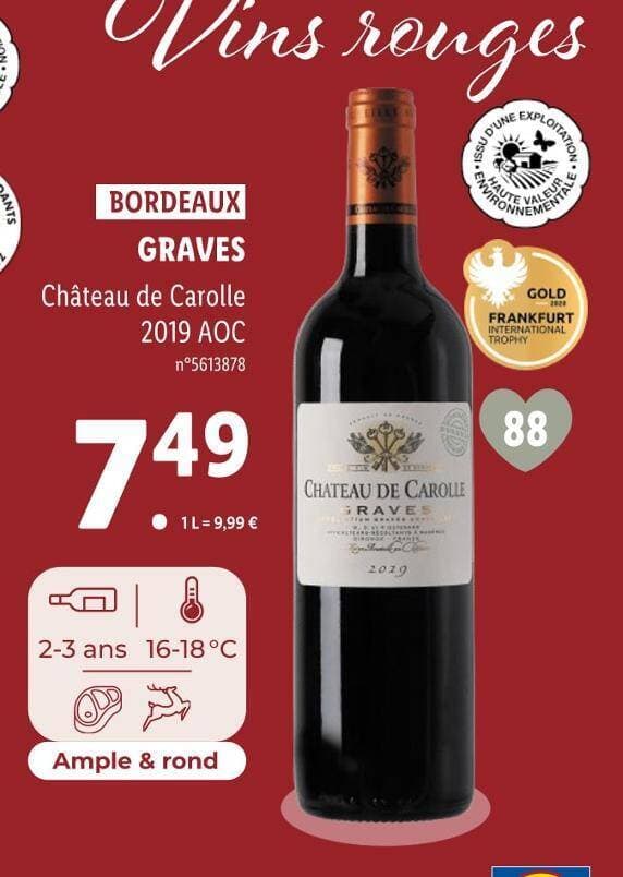 Château de Carolle GRAVES