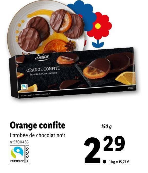 Deluxe Orange confite