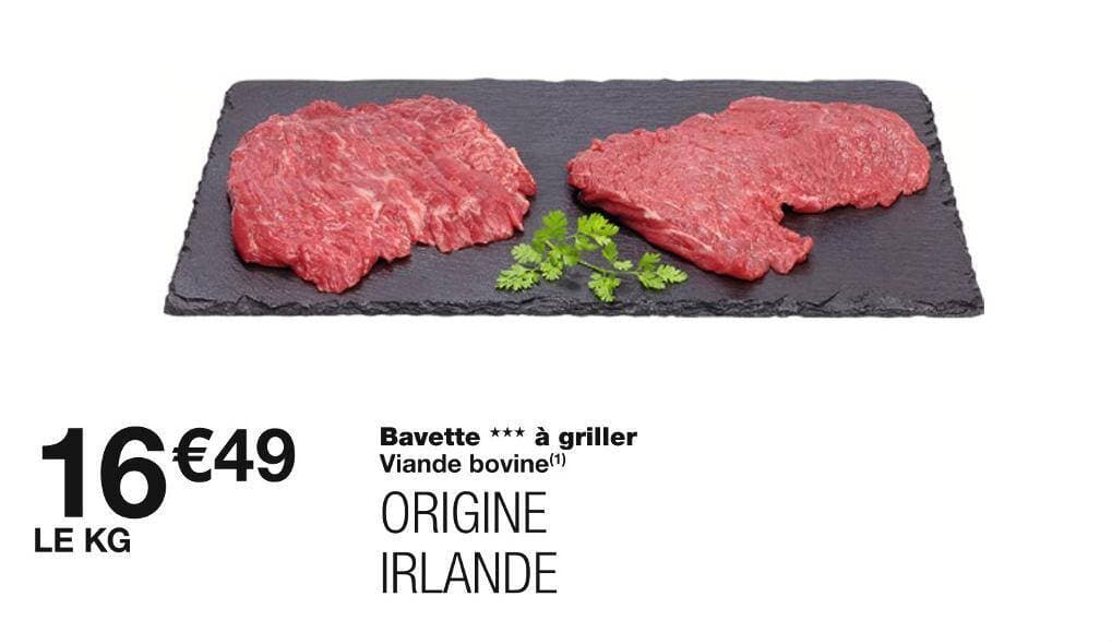 Bavette à griller