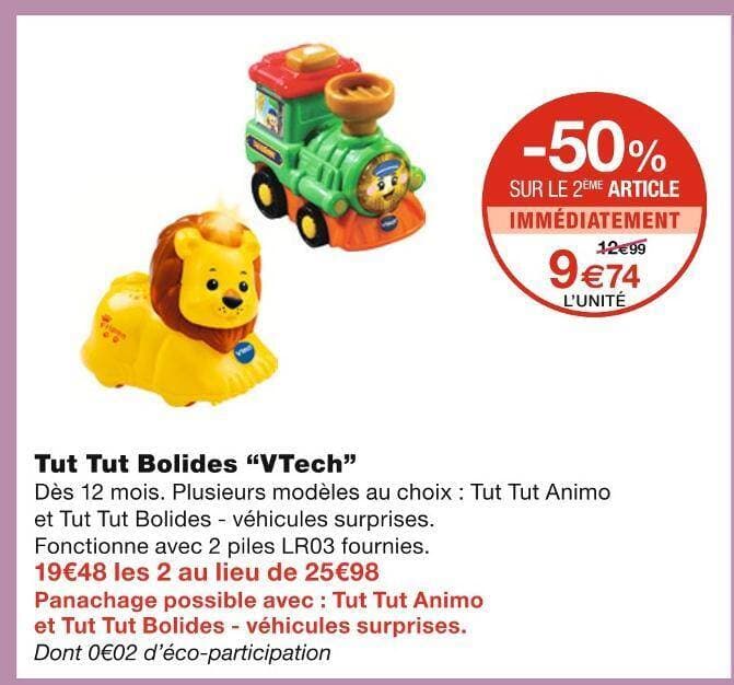 VTech Tut Tut Bolides