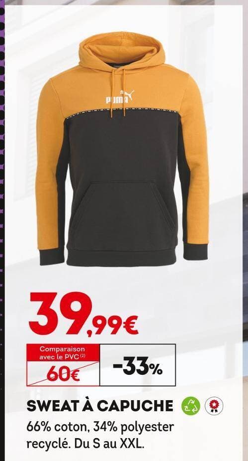 PUMA SWEAT À CAPUCHE