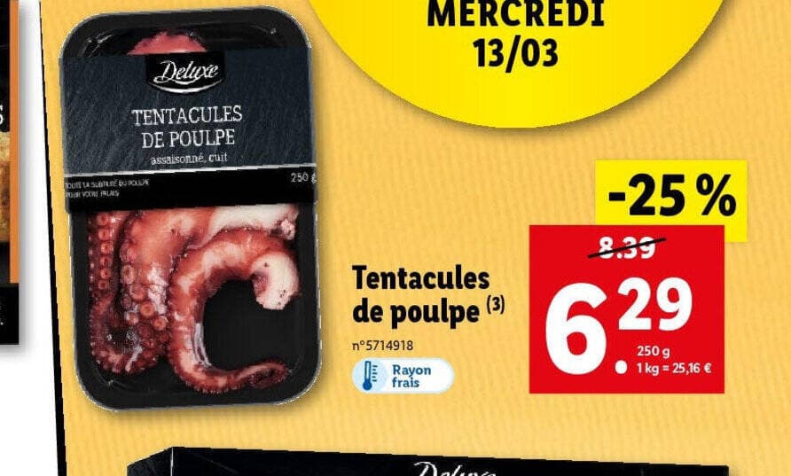 Tentacules de poulpe