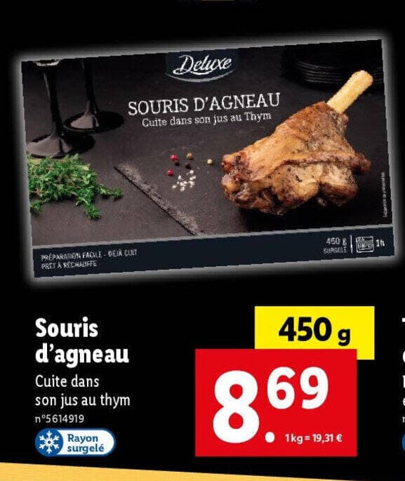 Souris d'agneau