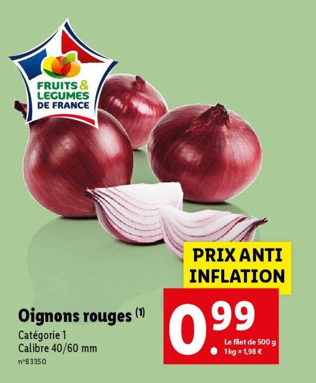 Oignons rouges