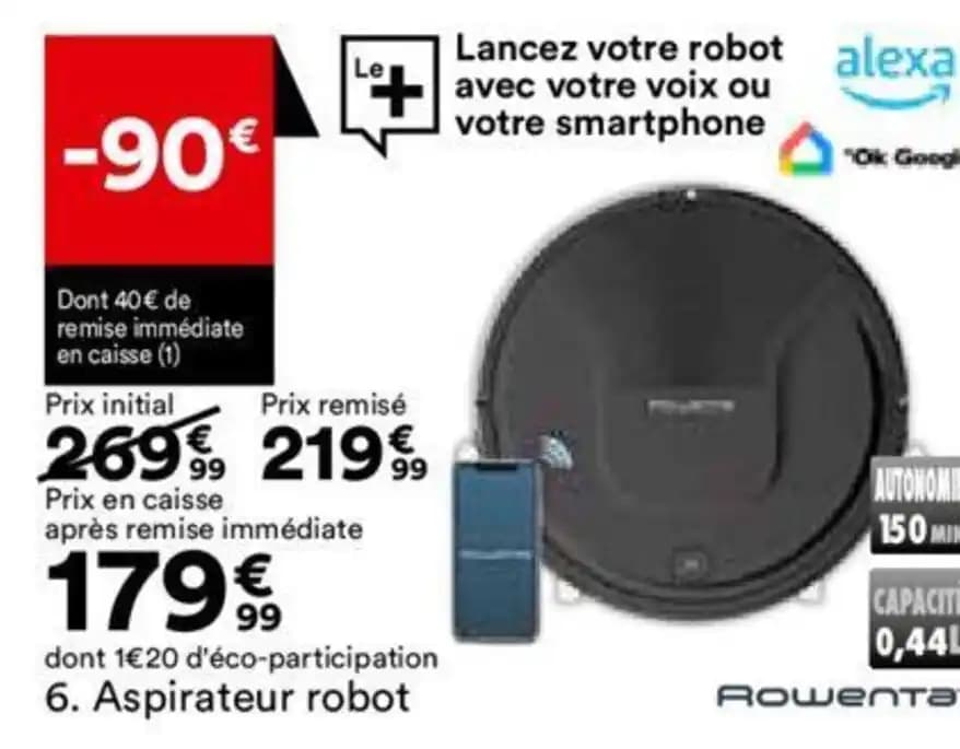Aspirateur robot