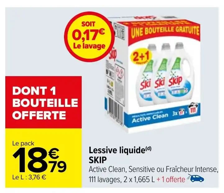 Lessive liquide Skip