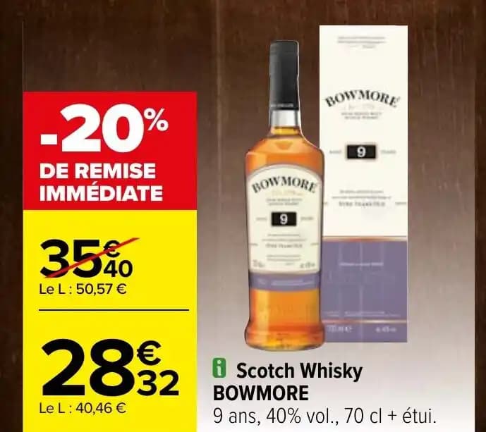 Scotch Whisky BOWMORE