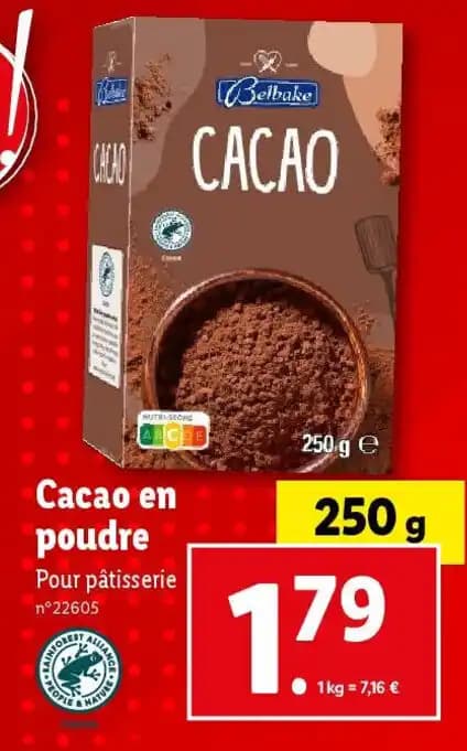Cacao en poudre