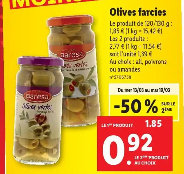 Olives farcies