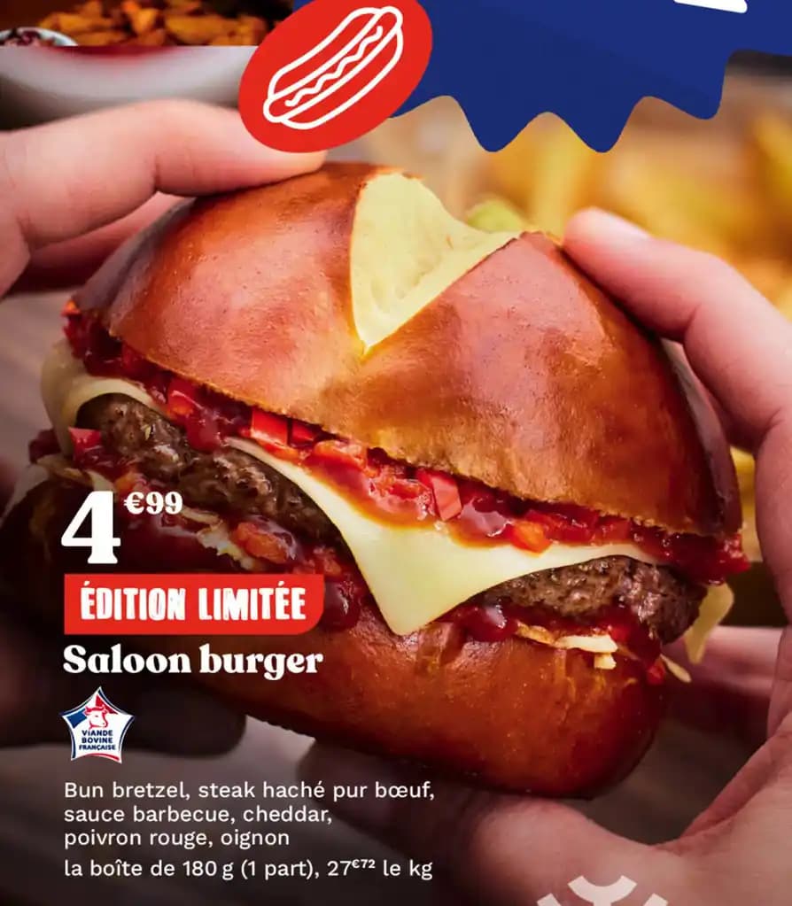 Saloon burger