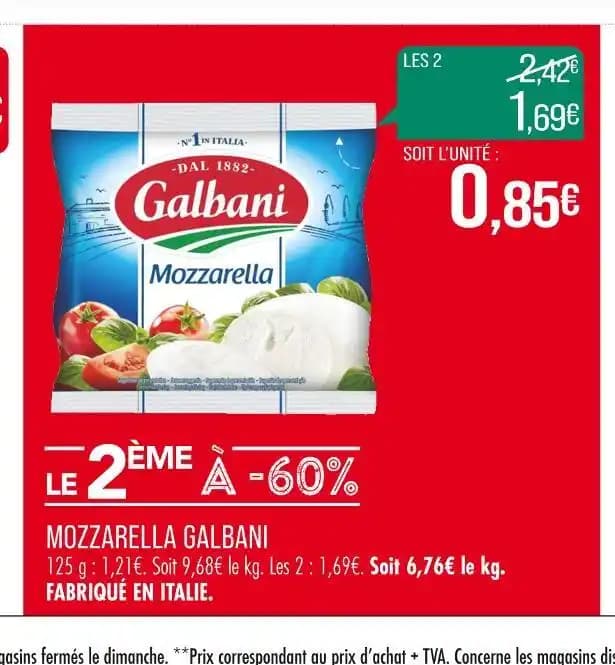 GALBANI MOZZARELLA