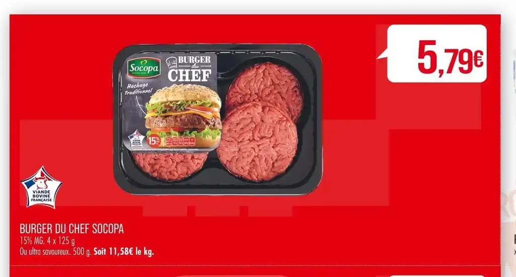 SOCOPA BURGER DU CHEF