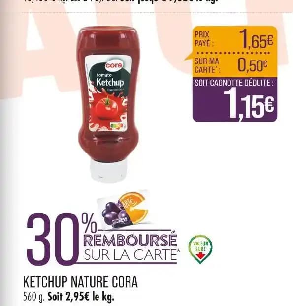 CORA KETCHUP NATURE
