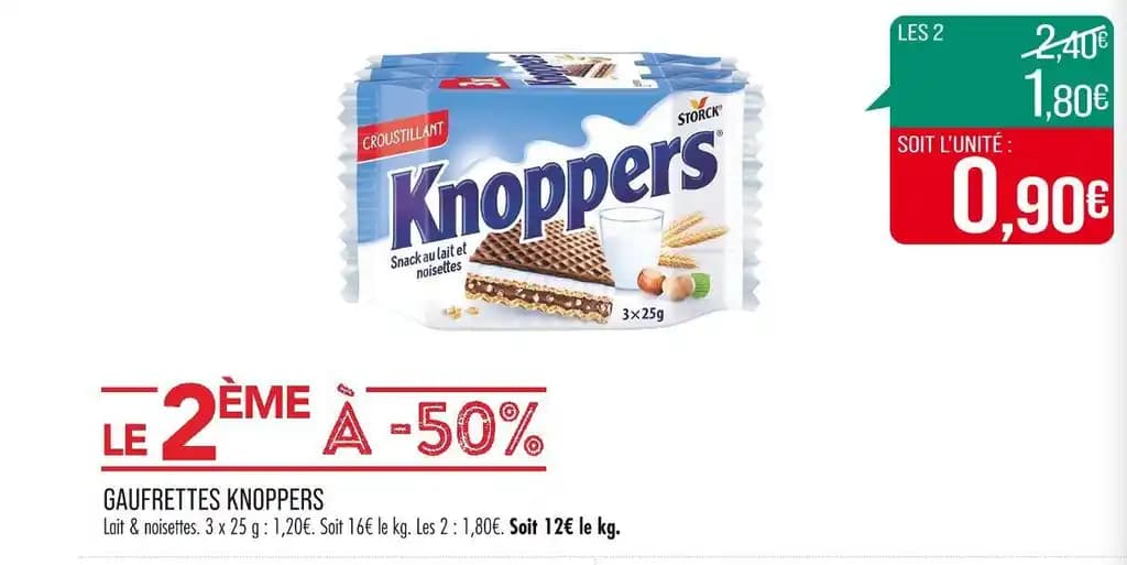 KNOPPERS GAUFRETTES