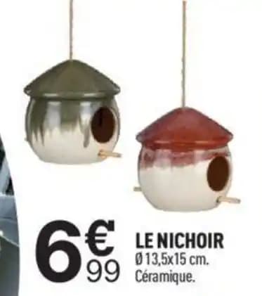 LE NICHOIR 013,5x15 cm.